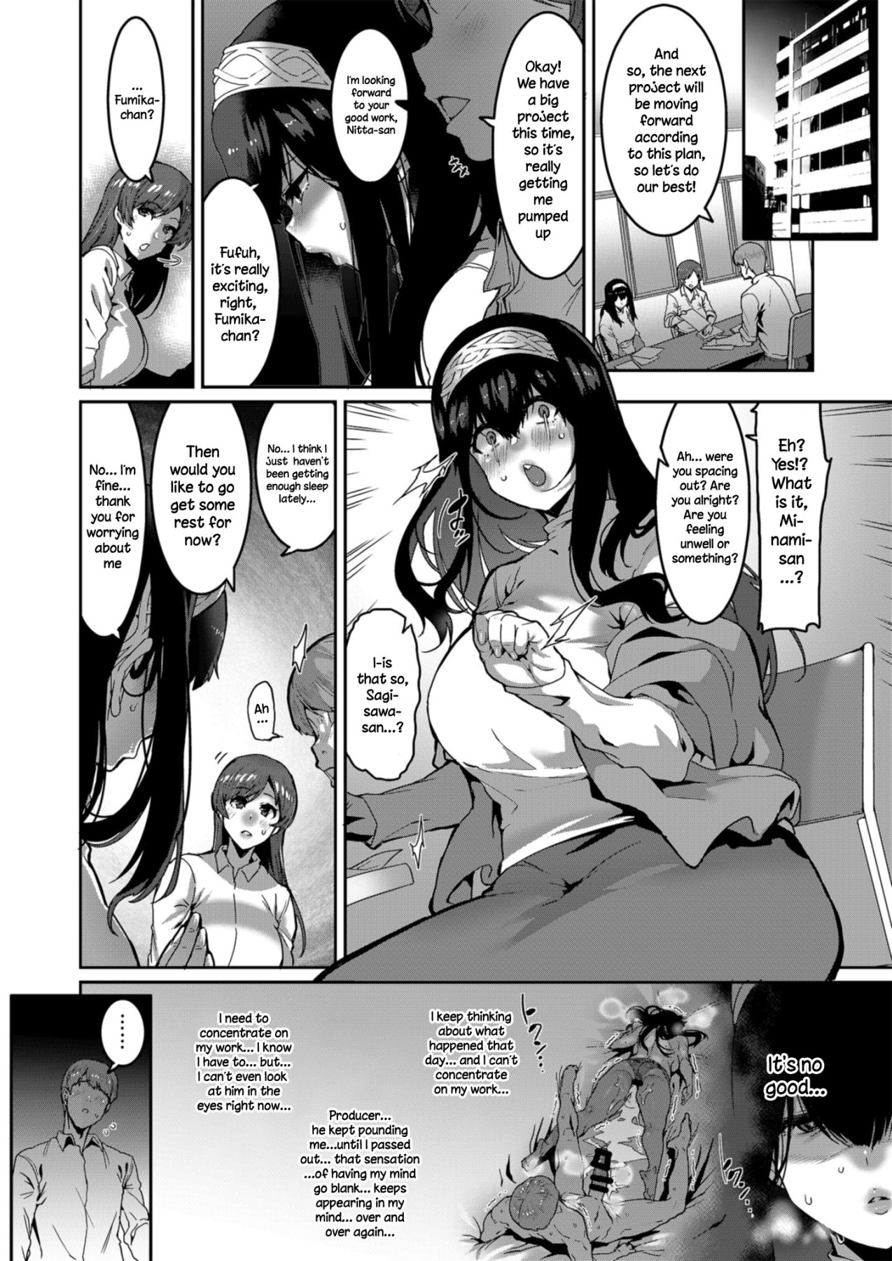 Hentai Manga Comic-Sagisawa Fumika Noticed-Read-12